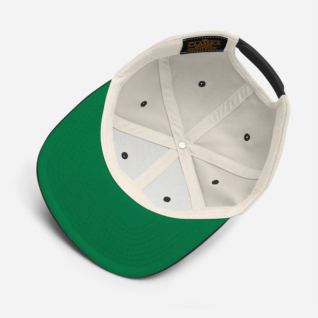 Dave Embroidered Snapback Hat